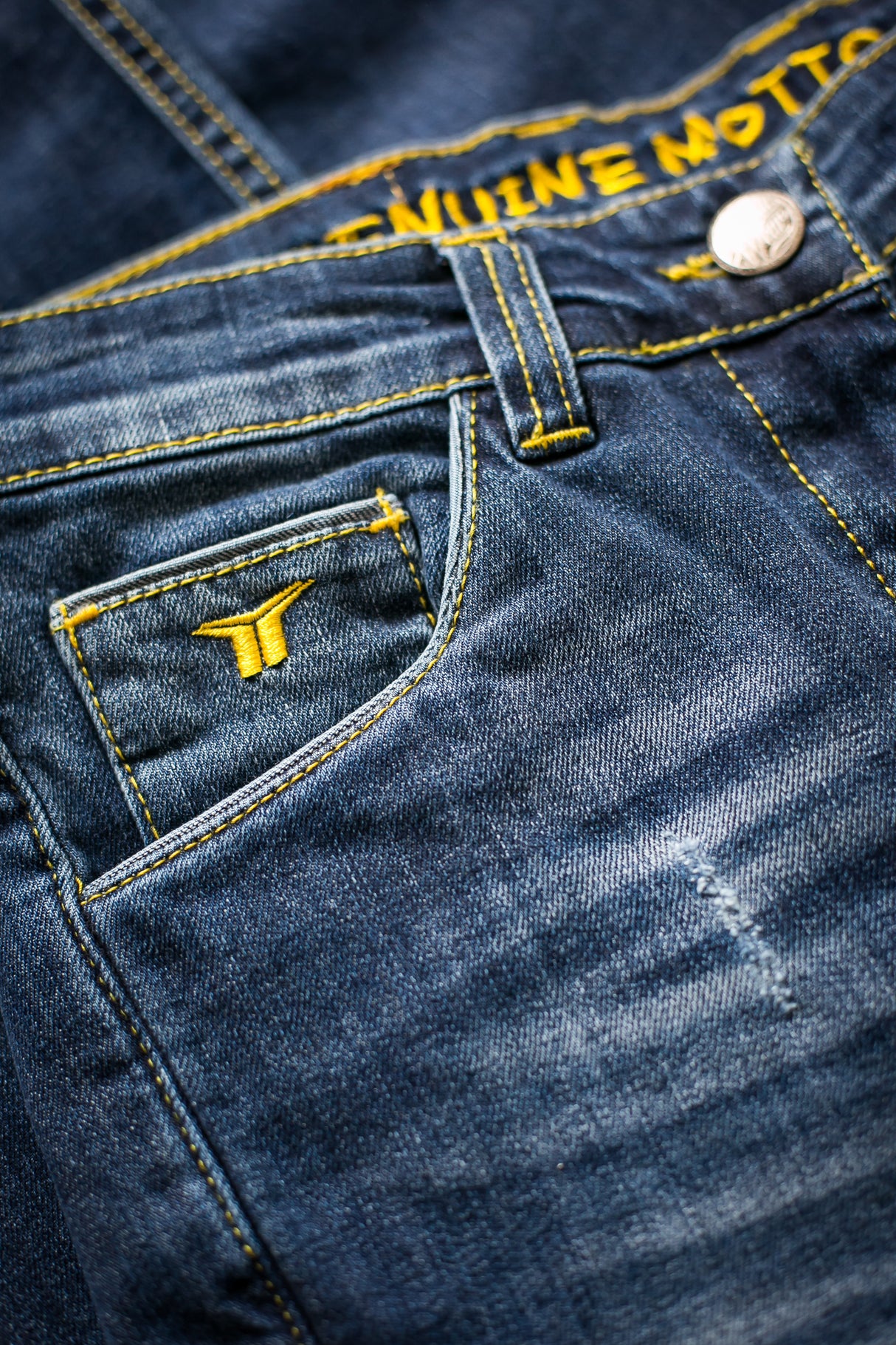 Jeans Hiro Motto Jeans - Jeans Donna con Rinforzi In Kevlar e Ginocchiere - 5
