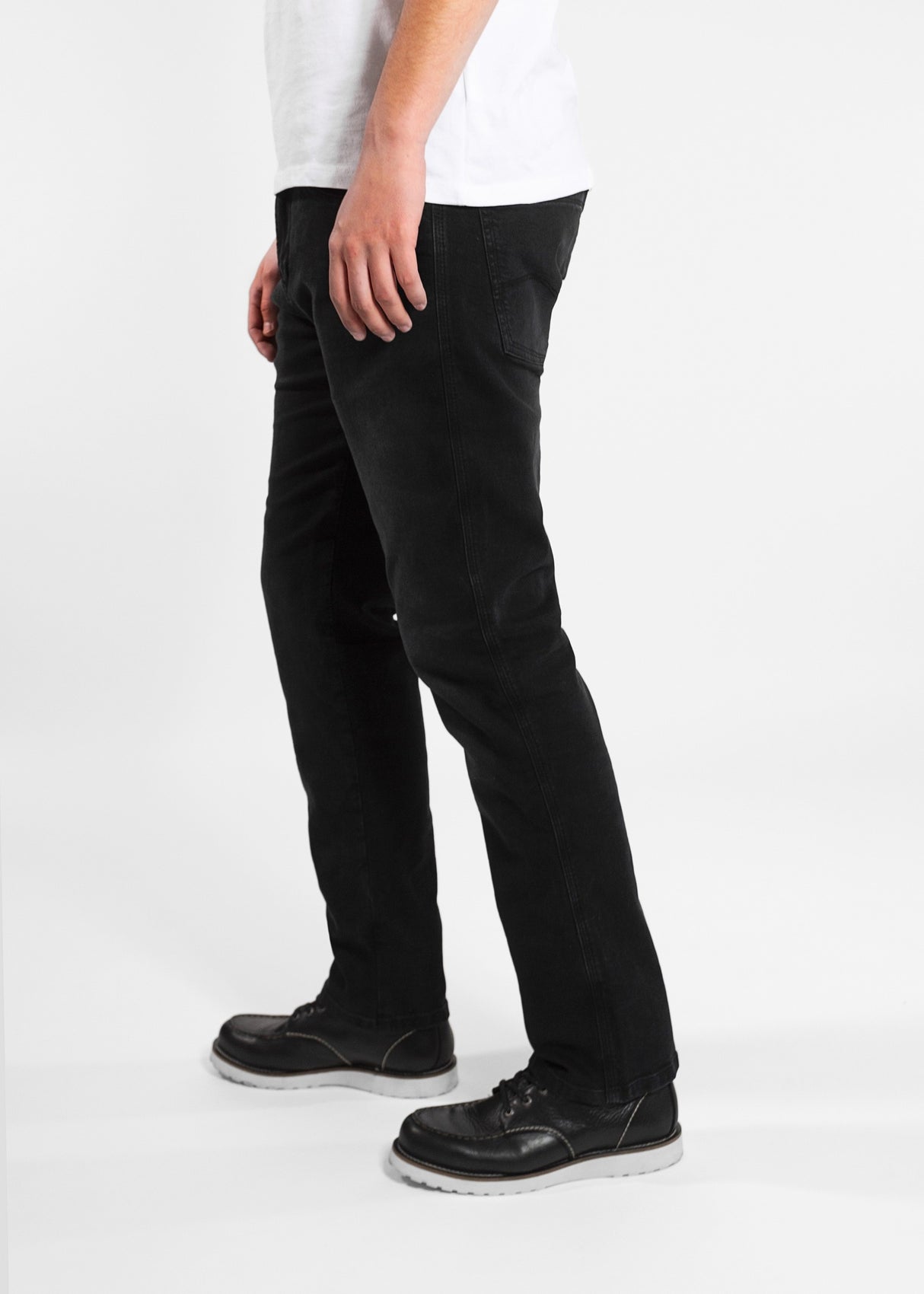 Pantaloni Original Jeans John Doe - Pantaloni Black Used Lunghezza 32 Certificato Aaa - 6