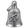 Guardian Bell Moto Nero i Love You Ride Safe Come Home-mocybell