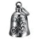 Guardian Bell Moto Mocy Bell St Christoph Sichere Fahrt Acciaio Inossidabile Argento