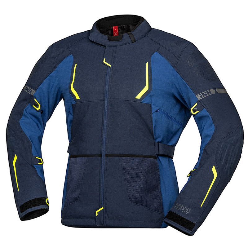 Giacca Da Turismo Lennox-st Blu Laminato Z Liner Solto-tex 2 Strati Ixs