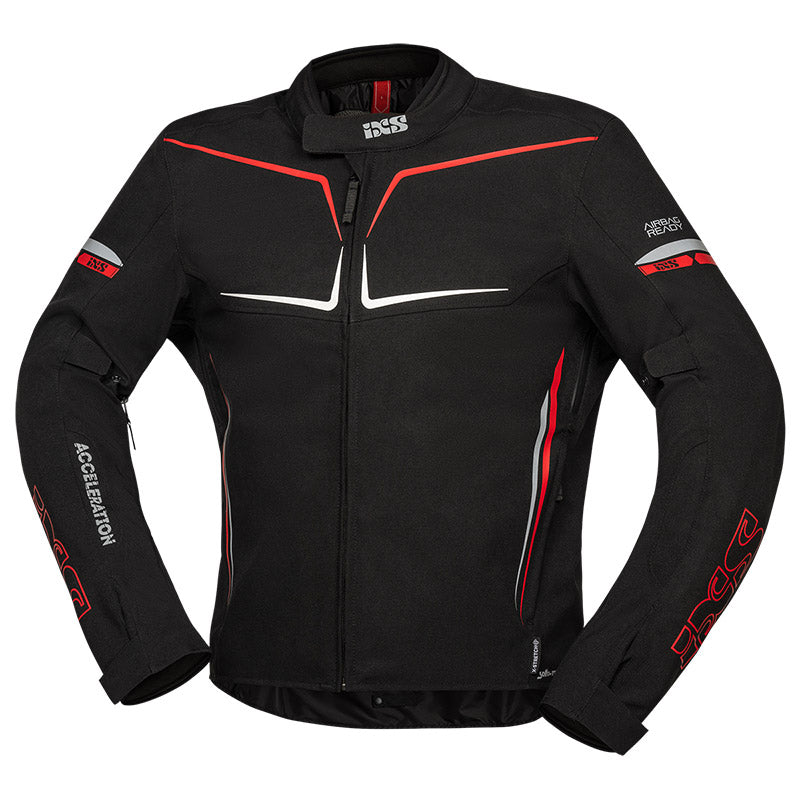 Giacca Sportiva Ts-pro-st+ Nero/rosso Solto-tex Plus Laminato 2 Strati Ixs