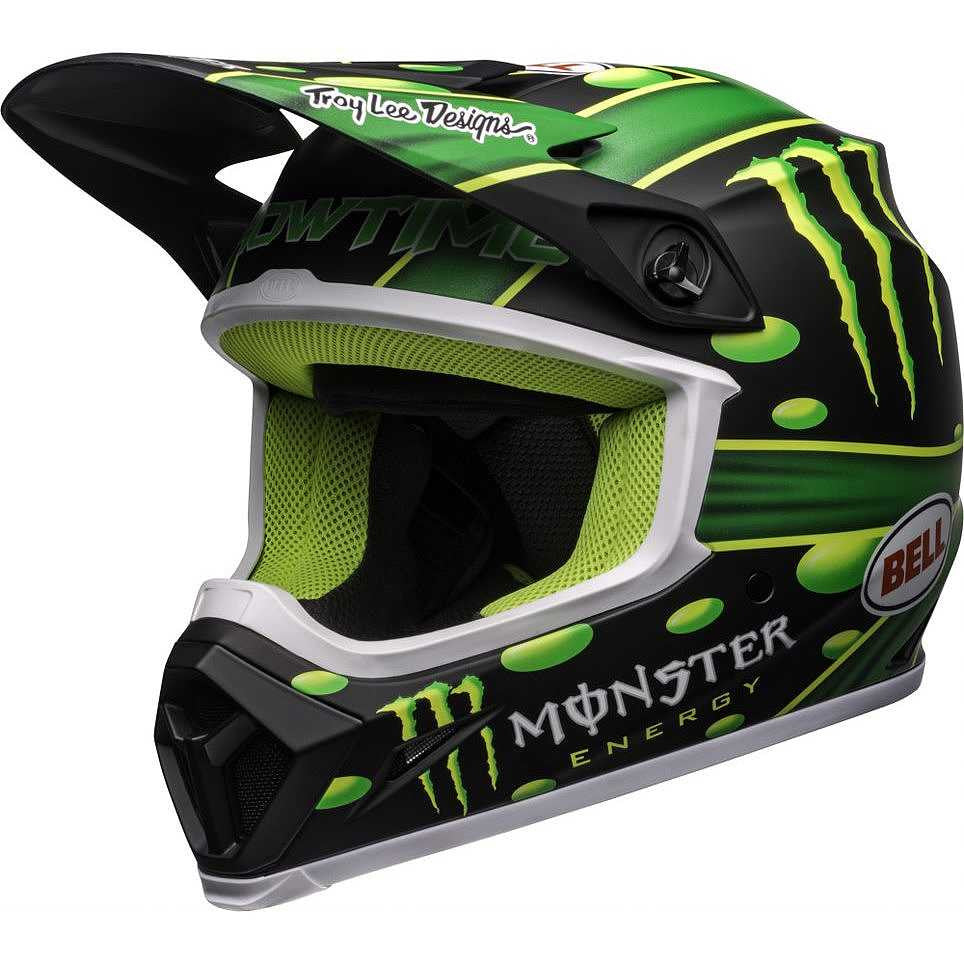 Mx-9 Mips Showtime Casco Da Cross Monster Bell