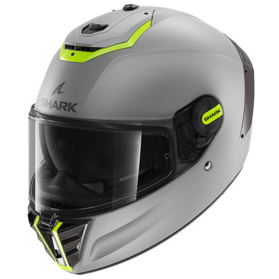 Spartan Rs Grigio Opaco Giallo Fluo Shark