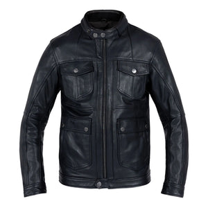 Giacca In Pelle Drifter Black Classic John Doe