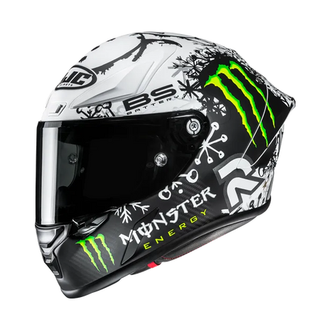 RPHA 1 V2 CARBON SNOW DIABLO MC10SF CASCO INTEGRALE HJC