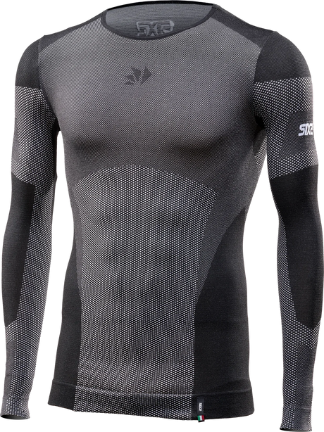 BT TS2L V2 T-SHIRT MANICA LUNGA BREEZYTOUCH BLACK-CARBON SIX 2