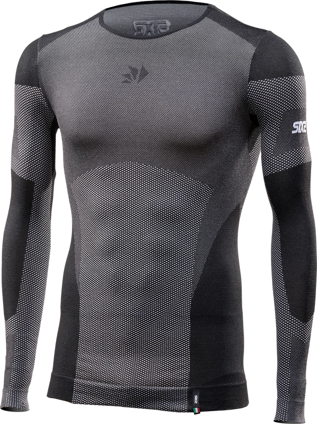 BT TS2L V2 T-SHIRT MANICA LUNGA BREEZYTOUCH BLACK-CARBON SIX 2