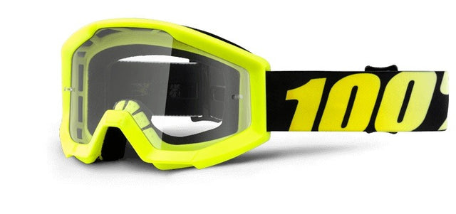 Strata Junior Giallo Fluo Maschera Cross 100% - 1