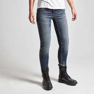 J-tracker Lady Jeans Da Moto In Cotone e Cordura - 5