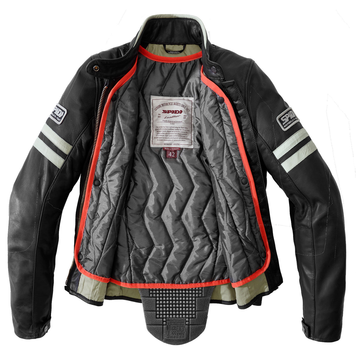 Giacca Vintage Spidi -  Giacca Donna In Pelle Bovina - 4