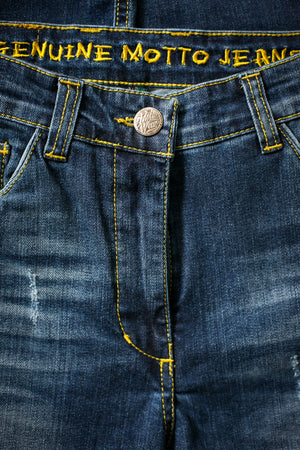 Jeans Hiro Motto Jeans - Jeans Donna con Rinforzi In Kevlar e Ginocchiere - 4