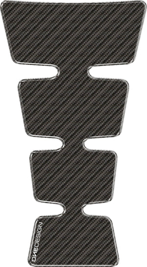 Paraserbatoio Maxi Carbonio Print Adesivo One Design - 1