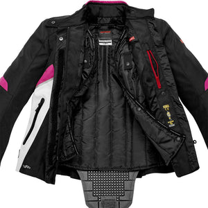 Giacca Flash Evo Spidi - Giacca Corta Nero/fucsia - 3