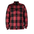 Camicia Scacchi John Doe - Camicia Rossa Foderata In Kevlar con Protezioni - 1