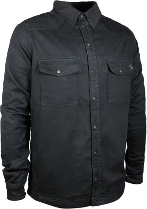 Camicia Xtm John Doe - Camicia Nera Foderata In Kevlar con Protezioni - 2