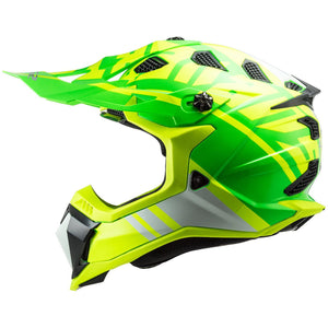 Subverte Gammax Yellow Green Casco Cross Ls2 - 3