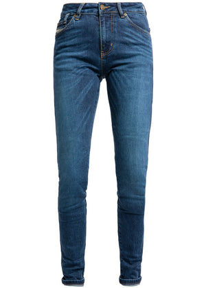 Luna Lady High Mono Indigo Jeans Da Moto  John Doe - 3