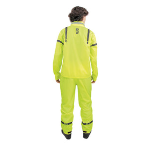 System Set Fluo Yellow Completo Antipioggia Oj - 2