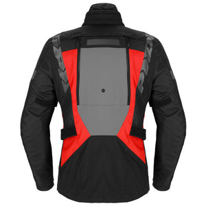 4 Season Evo Lady Rosso Nero Grigio Giacca Touring Spidi - 3