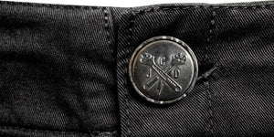 Cargo Stroker Lung. 30 Black Pantalone con Protezioni Omologato John Doe - 7
