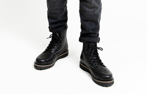 Iron Black Scarponcino Classic Da Moto John Doe - 2