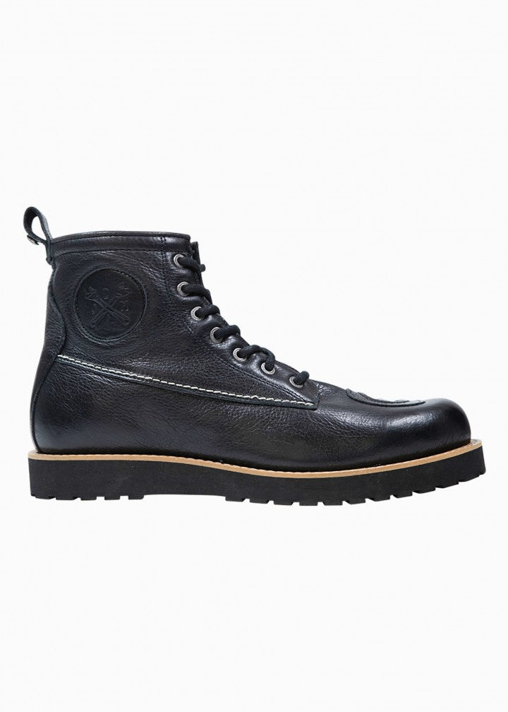 Iron Black Scarponcino Classic Da Moto John Doe - 1
