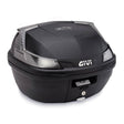 Bauletto B37 Monolock Neero Catadiottri Rossi Givi - 1