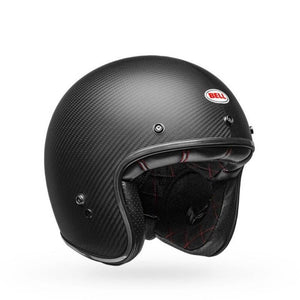 Custom 500 Matt Carbon Casco Jet Vintage 3 Bottini Bell