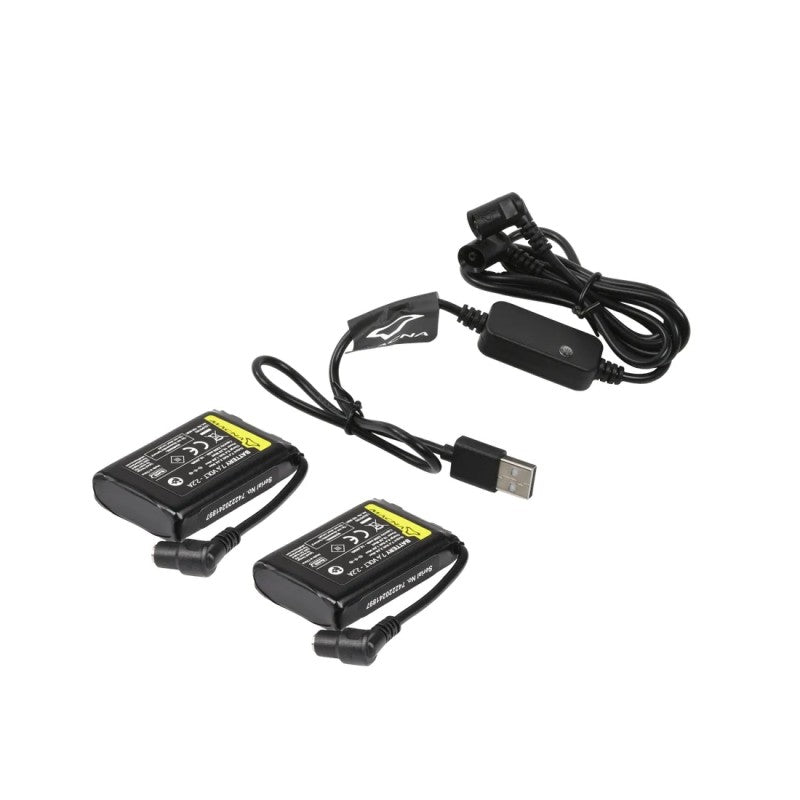 Batteria+caricatore Usb Macna 7,4v 2,2a