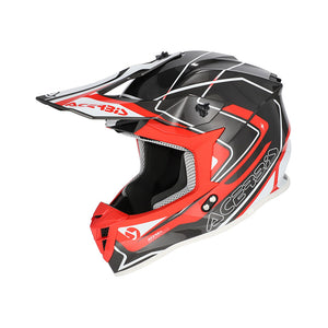 Casco Offroad  Linear 22.06 Grigio Rosso Acerbis
