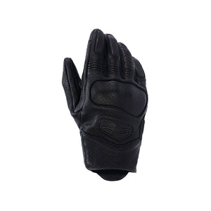 Mustang V3 Leather Gloves Black Alpinestars