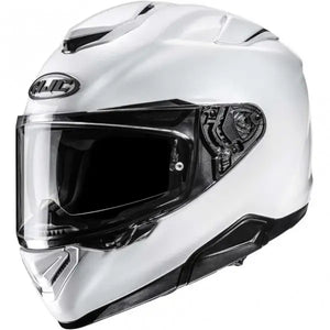 Rpha-72 Pearl White Casco Integrale In Fibra Doppia Visiera Hjc