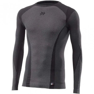 T-shirt Ml 4 Stagioni Termica Giro Collo   Black/carbon Six 2