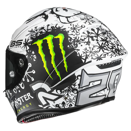 RPHA 1 V2 CARBON SNOW DIABLO MC10SF CASCO INTEGRALE HJC