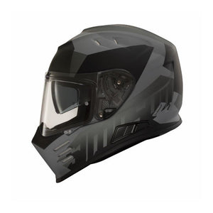 Venom Army Mat Black / Armblk Casco Integrale In Fibra