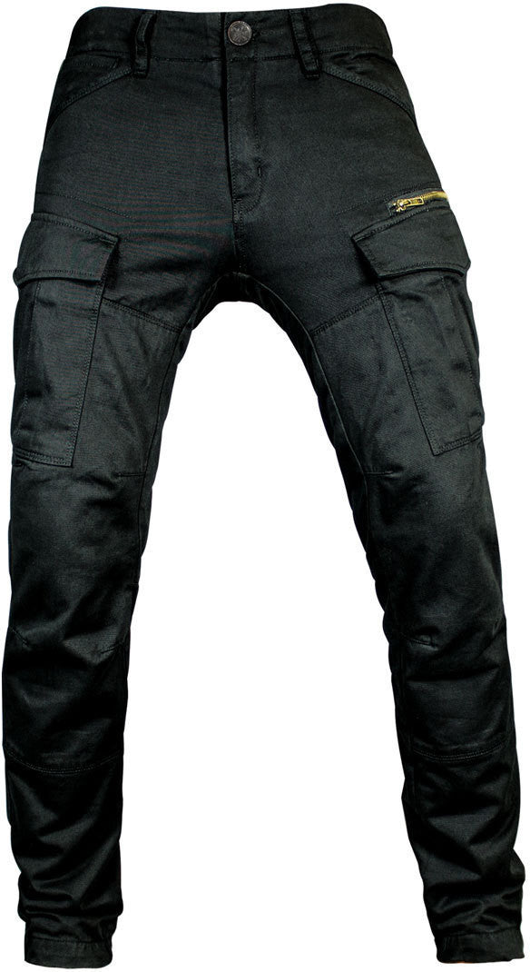 Cargo Stroker Lung. 30 Black Pantalone con Protezioni Omologato John Doe