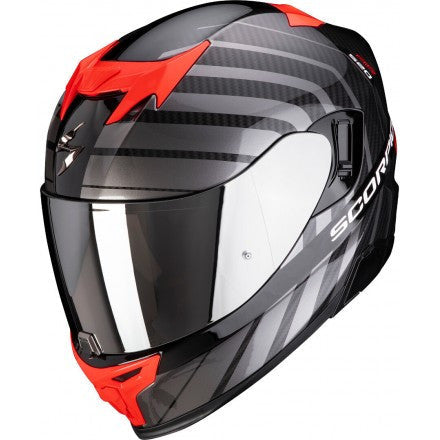 Exo-520 Air Laten  Black-red Casco Integrale Scorpion