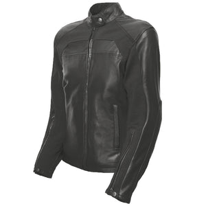 Beast Man Giacca In Pelle con Inserti Elasticizzati Oj