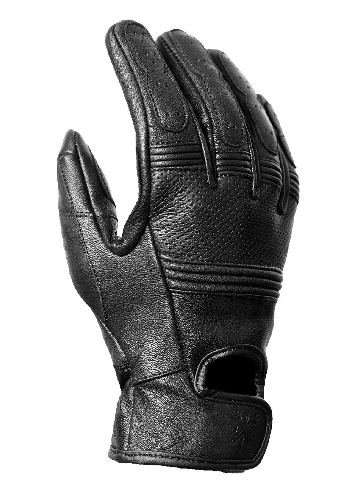 Fresh Guanto In Pelle Traforata Estivo John Doe