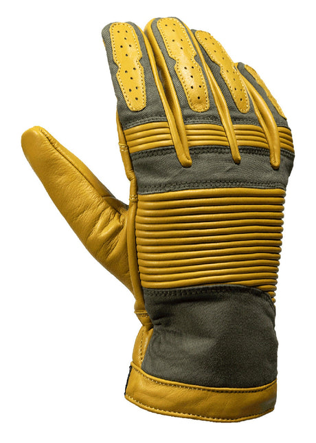 Durango Guanto In Pelle Custom Giallo John Doe