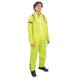System Set Fluo Yellow Completo Antipioggia Oj
