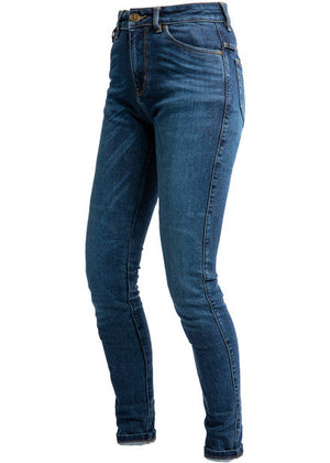 Luna Lady High Mono Indigo Jeans Da Moto  John Doe