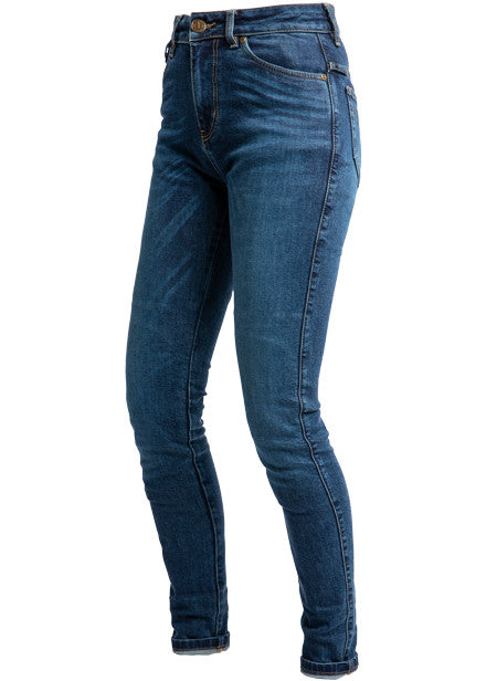 Luna Lady High Mono Indigo Jeans Da Moto  John Doe