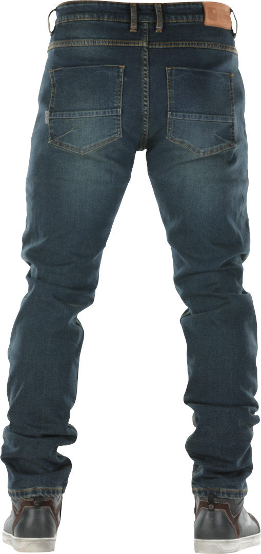 Monza Pantalone Jeans Da Moto Certificato Motto
