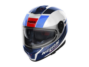 N80-8 Mandrake Bianco Blu Casco Integrale Nolan