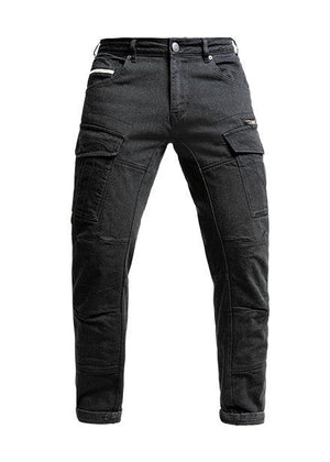 Defender Mono Lung. 30 Black Pantalone con Protezioni  Omologato Aaa John Doe