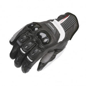 Guanti In Pelle Carbotech  Nero Estivo Garibaldi