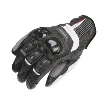 Guanti In Pelle Carbotech  Nero Estivo Garibaldi