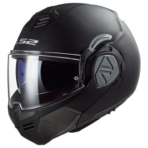 Ff906 Advant Solid Mat Black Casco Convertibile Ls2